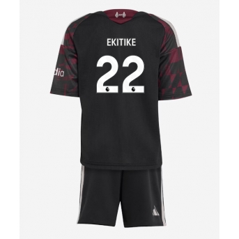 Liverpool Hugo Ekitike #22 Maglia Gara Terza Repliche 2026-27 Bambino Maniche Corte